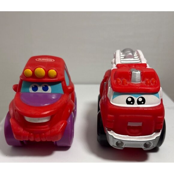 Tonka Chuck & Friends Rescue Mini Boomer Fire Truck Vehicles Set - Picture 2 of 8